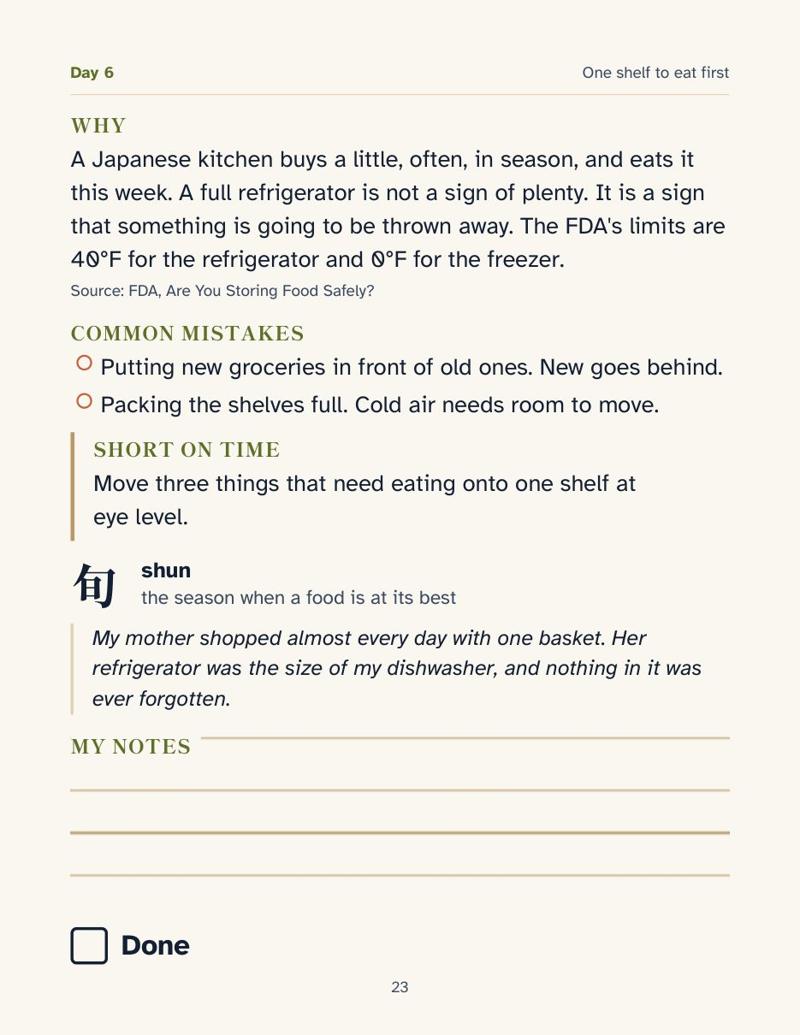 Day 6, right page
