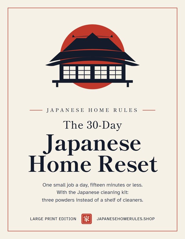Cover of The 30-Day Japanese Home Reset